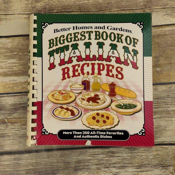 Biggest Book Of Italian Recipes Cookbook Better - Picture 1 of 10